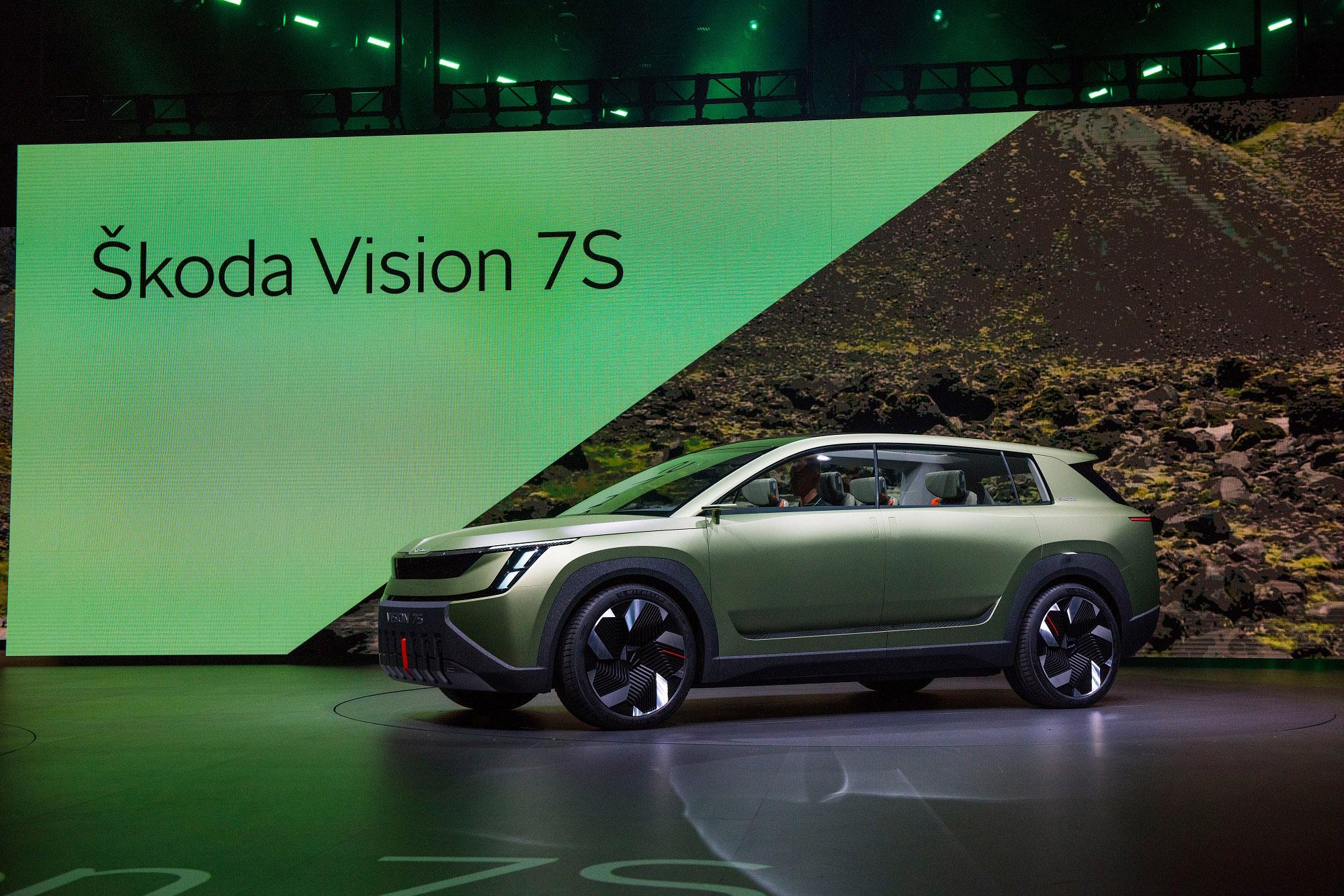 Skoda Vision 7s: Ένα Concept car στο Golden Hall